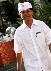 Bali family hotel staff